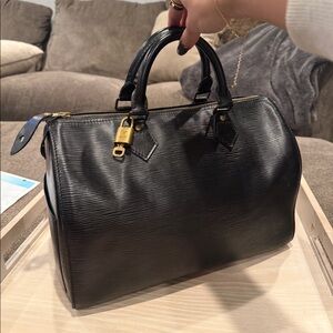Louis Vuitton Black Speedy - Vintage